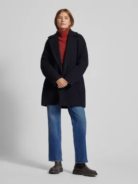 BOSS Wollmantel mit Reverskragen Modell 'Calodino' (marine) online kaufen