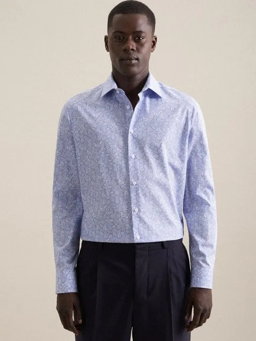 Herren Business Hemd - Slim Langarm