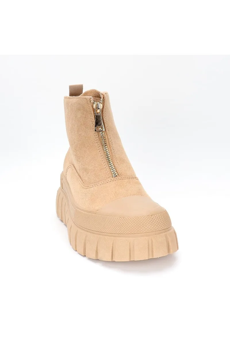 High-Top-Sneaker mit Verschluss