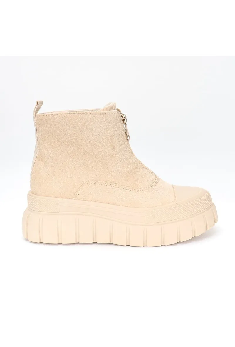High-Top-Sneaker mit Verschluss