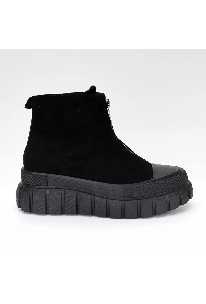High-Top-Sneaker mit Verschluss