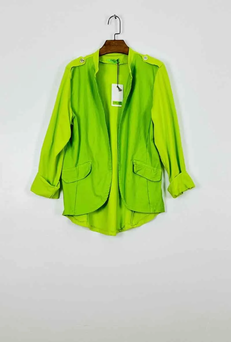 Jacke in Baumwolle
