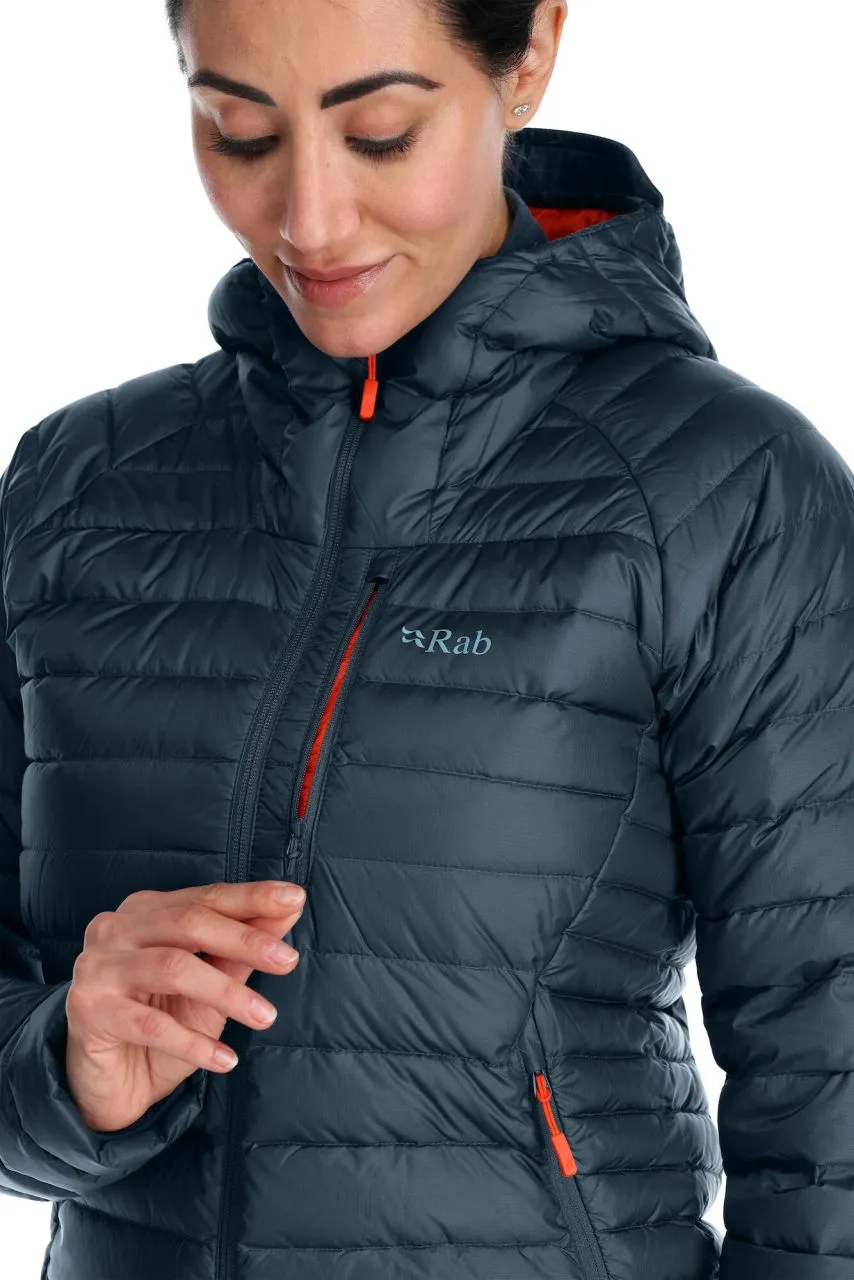 Rab Microlight Alpine Long Jacket Wmns - Damen Mantel