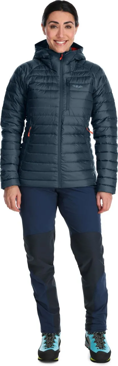 Rab Microlight Alpine Long Jacket Wmns - Damen Mantel