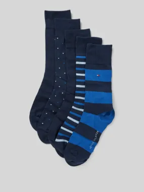 Tommy Hilfiger Socken mit Label-Stitching im 5er-Pack (marine) online kaufen